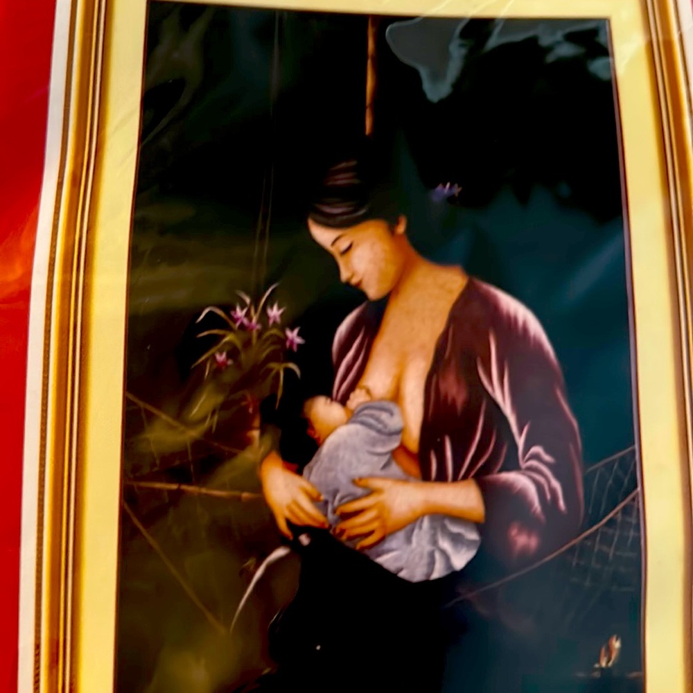 Cross stitch kit apx 18 inch  w X 30 inches long